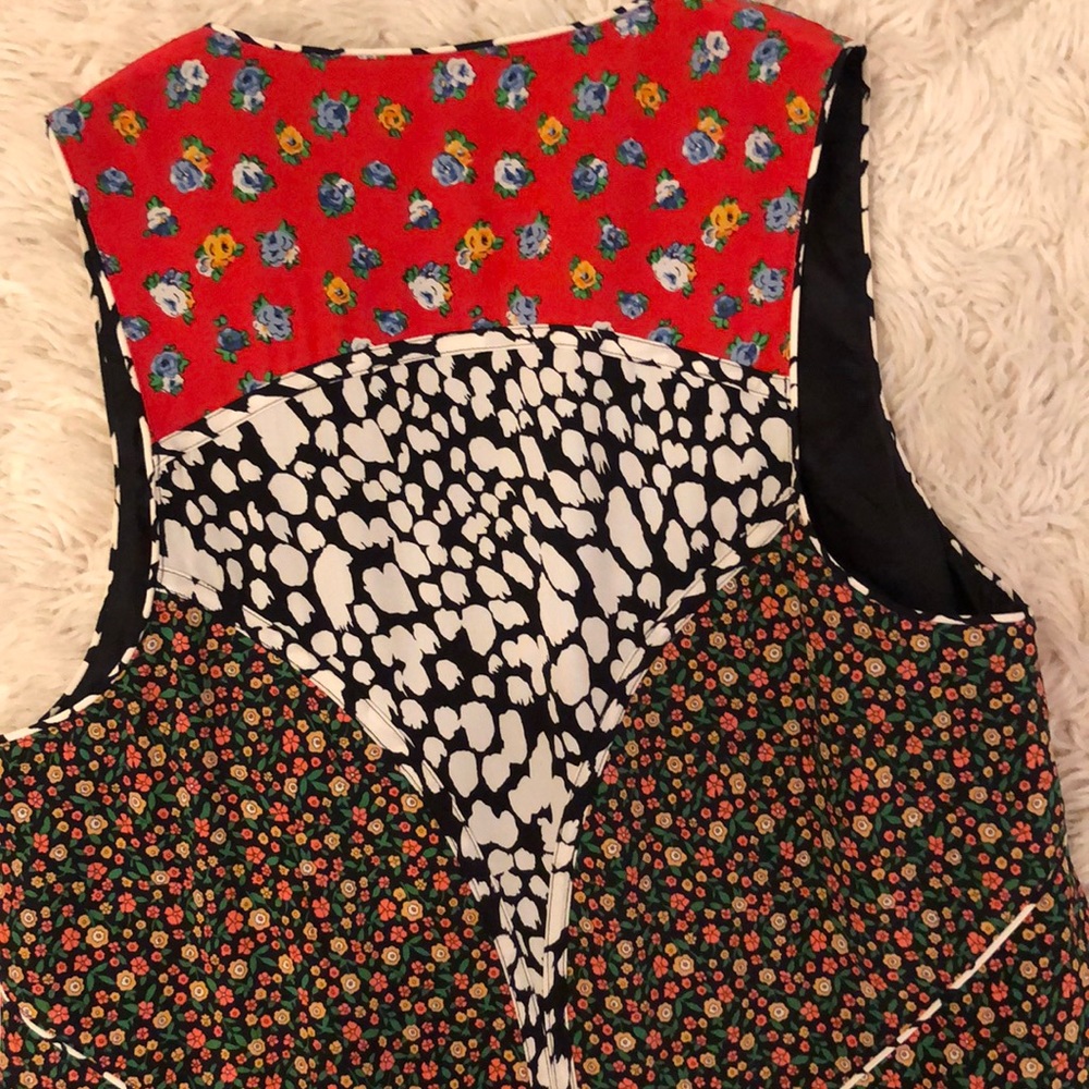 NWOT Coach 1941 Floral Front Placket Dress - Picture 6 of 8